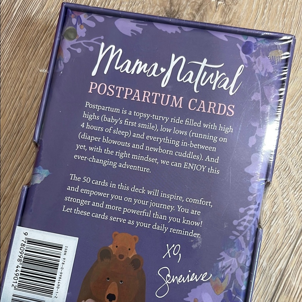 Postpartum Journal, Notebook and Cards Set - Picture 2 of 4